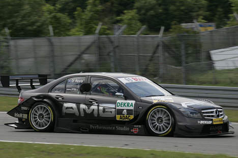Bruno Spengler nummer 1, Timo Scheider nummer 2 og Paul de Resta nummer 3.